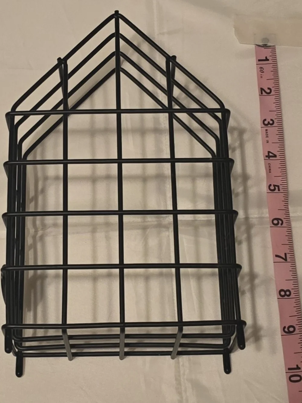 Norwex Wire House Counter Cloth Towel Holder Organizer Black Mesh Rack